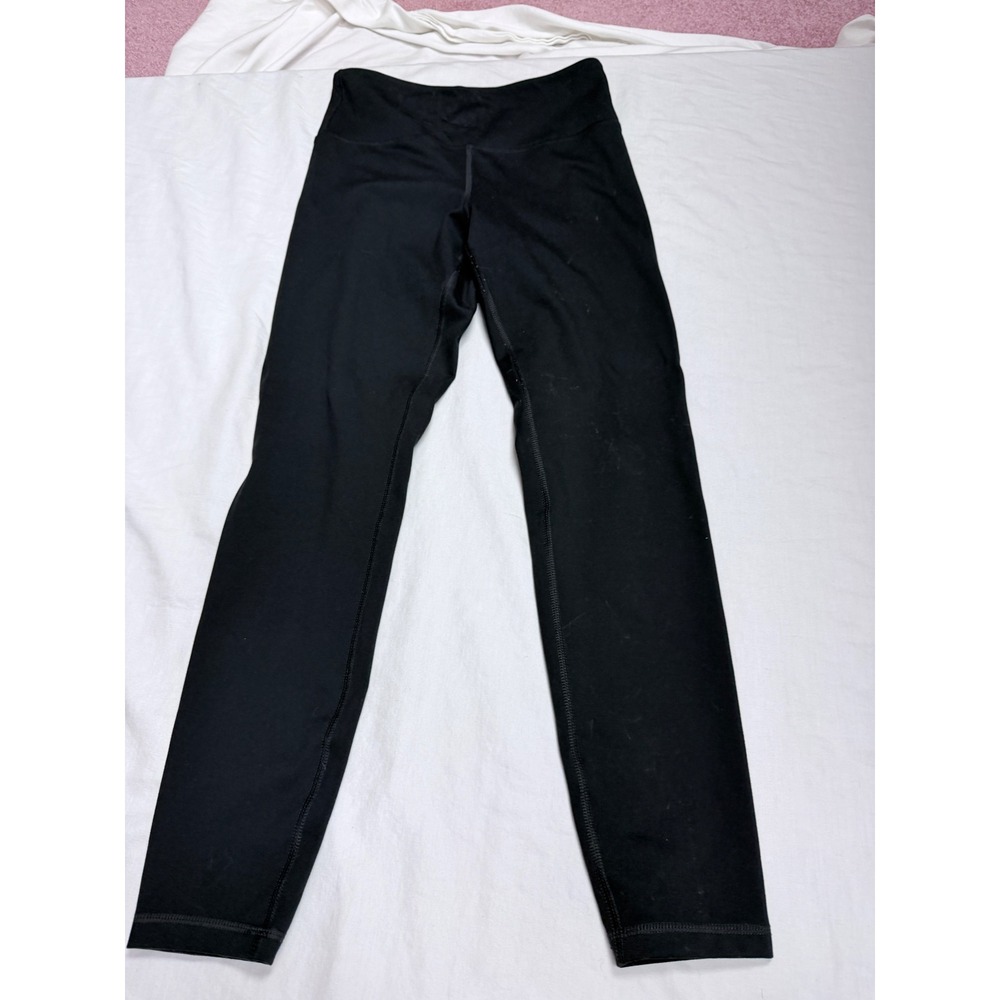Zobha Womens Black High Waisted Activewear Leggings SizeMedium Yoga Gym Athletic